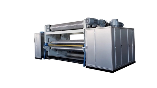 ultimo caso aziendale circa Tipo 650m/Min Three Roll Calender Machine di ISO9001 Y