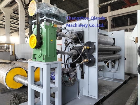 Macchina 150m/Min del calendario del tessuto del rullo 420×2020 due